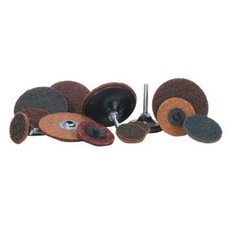 MERIT ABRASIVES 3 in. Coarse Type 3 Surfacepreparation 481-66322